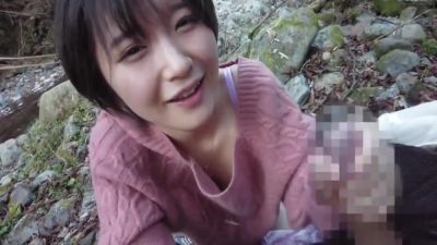 A Daring Beauty Embraces Open Air And Leaves A Warm Trace Where Passion Overflows 1st Half - C - hclips.com - Japan