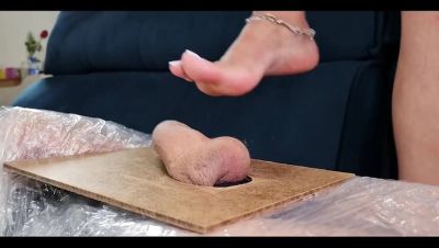 KiffaFeet Latina Goddess Stomps Slave Cock - Rough Footjob & Fetish Trampling - porntry.com - Spain