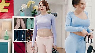 Siri Dahl - Caught my TS girlfriend sucked by this slut clerk - ah-me.com