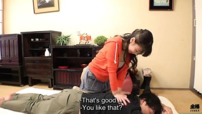 Japanese MILF Massage Handjob Happy Ending with Ren Asano - porntry.com - Japan