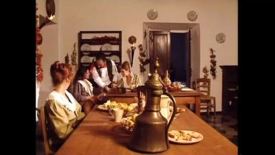 Cream - Retro Italian Orgy with Huge Tits - Roberto Malone Fucks Eva Falk & Karen Lancaume - Big Boobs Blowjob & Cum Swallowing - veryfreeporn.com - Italy