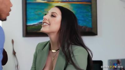 Ricky Johnson And Angela White - Wants To Taste Her Business Partners Big Black Cock - hotmovs.com