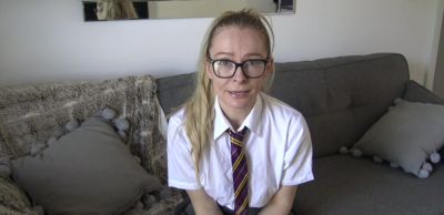 Brea Rose - School Girl Photoshoot Goes Wrong - inxxx.com - Britain