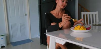 Hot friend's wife was caught in breakfast for anal crempie - inxxx.com
