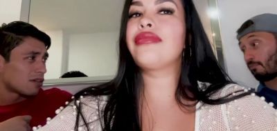 My Husband gives my big Latin ass to his best friend and we have a threesome! Lalucero - inxxx.com