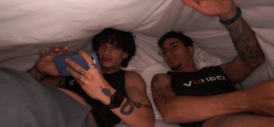 Step-siblings masturbate together and their stepmother discovers them, now what will happen? - inxxx.com