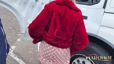 Sexymarghot Public Truck Fuck: Amateur MILF Blowjob & Riding in Parked Cab - veryfreeporn.com - France