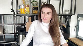 Horny Stepmother Showing Her Massive Dick and ask Stepson to Suck and Lick it in Hotel Room - ah-me.com