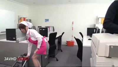 Chihiro Akino Hot Asian Office Lady Gives Deep Blowjob and Gets Creampie - veryfreeporn.com - Japan