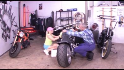 German Blonde Gina Gets Fucked Hard by Two Horny Dudes - Blowjob & Threesome Action - veryfreeporn.com - Germany