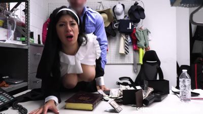 Horny Gets Punished For Shoplifting - Cami Strella - upornia.com