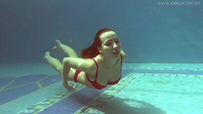 Juicy Russian Babe In The Pool - Lina Mercury - upornia.com - Russia
