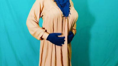 Indian Beautiful Hijabi Muslim Couple Thirsty For Sex - desi-porntube.com - India