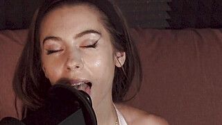 (ASMR EarLicking and Intimate JOI) Zya ASMR THEASMRGIRL - ah-me.com
