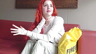 Steven Hard - Big Tits Redhead Latina Gets Fucked Hard By BWC Fake Agent - ah-me.com