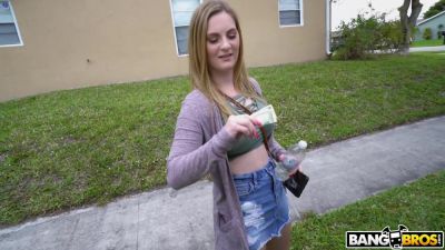 Big Tit Blonde Tricked and Fucked - hotmovs.com