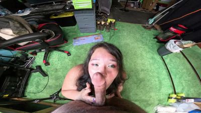 Green Eyed Asian Teen Kimiko Fox Takes Huge Cum Load in Mouth from Stepbrother POV - xxxfiles.com - Usa
