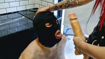 Mistress Nika Face Fucks Slave Deep Throat Spit Humiliation Strapon Pegging - veryfreeporn.com