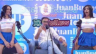 Hot latina stepsisters riding the FUCK MACHINE together on JuanBustosPodcast - ah-me.com - Colombia