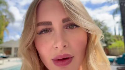 My Pov With Horny Blonde Girl Madison Lanez - hotmovs.com