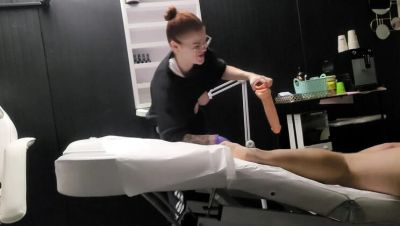 LuTosT Massage Turns Wild: Femdom Pegging Makes Him Fall Over on Sofa - veryfreeporn.com