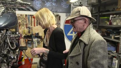 Sexy Blonde Sina Longleg Hard Fuck on Floor with Tattoos - porntry.com