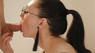 Favorite stepsister slippery dirty blowjob lustful stepson. - ah-me.com