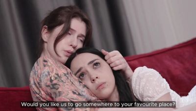 Hot Pearl - Hot Pearl Lesbian Breakup Healing - Teen Girls Fingering and Pussy Licking in 4K HD - porntry.com - Russia