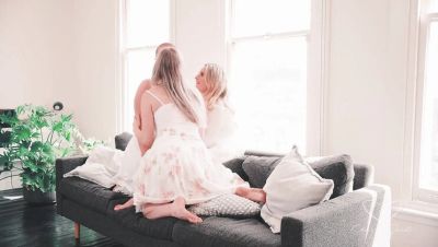 Charlie Forde - Sunshine Threesome with Charlie Forde, Laney Day & Felina Fox - Huge Tits Lesbian Fingering - xxxfiles.com