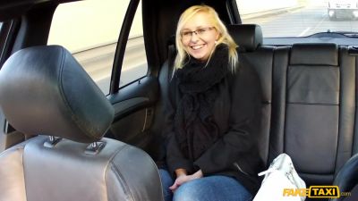 Nerdy Blonde Skunk In Glasses Gets Back At Cheating Boyfriend By Fucking Cabbie - Emily Sweet - videomanysex.com - Czech Republic
