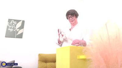 Toyboy Student Gets Caught By His 77 Year Old Anal Loving Granny Landlord Sharon Amore Jerking Off - hotmovs.com