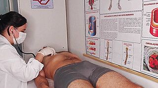 Oops... my dick went up in front of the nurse - ah-me.com