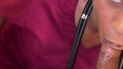 Scotty P - Caramel sucks big black cock at work - xxxfiles.com