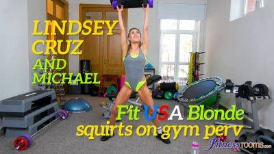 Lindsey Cruz - Michael Fly & Lindsey Cruz go wild in gym with wild sex & creampies - sexu.com - Czech Republic