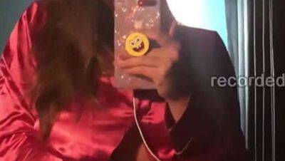 Ella Knox - Big Tits Teen Ella Knox Fingers Her Hairy Pussy Quietly on Webcam - xxxfiles.com