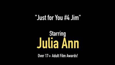 Busty Cougar Julia Ann Dildo Fucks her Moist Muff - hotmovs.com