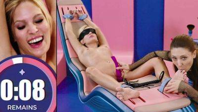 Candee Licious - Talia Mint - Blonde Lesbian Tickling Orgasms - Foot Fetish Toe Sucking & Tied-Up Fun with Candee Licious & Talia Mint - veryfreeporn.com