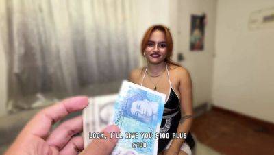 Shy Colombian Maid Gets Creampied in Hotel Room - POV Teen Sex - porntry.com - Colombia