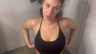 Coquette Gives Brad a Hot Titjob and Blowjob - Cum on Face POV - veryfreeporn.com - France