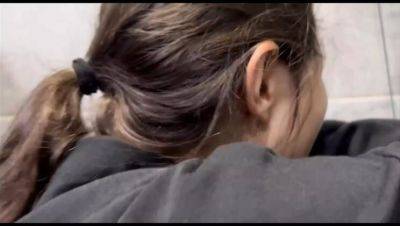 Gym Buddies Turn Lesbian Lovers in Bathroom Sex Challenge - porntry.com - Colombia