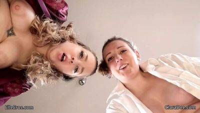 Clara Dee Sissy Dress-Up Spitroast with Elle Eros - Virtual Sex & Pegging Fun - xxxfiles.com