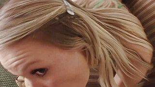 Hot Sexy - Natalia - Sloppy close up blowjob by blonde bikini hottie - ah-me.com