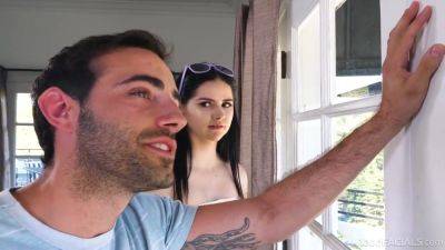 Cute Darkhair Blowing One-eyed Snake - Ejaculation - hotmovs.com