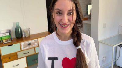 Sugary Kitty In I Seduced My Step Sis When She Wearing I Love Doggystyle T-shirt And Missionary Cum Inside Her! 10 Min - hclips.com