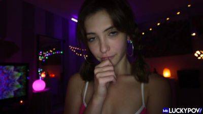 Little Spinner Jane Pounded Hard in 4K - MrLuckyPOV - hotmovs.com