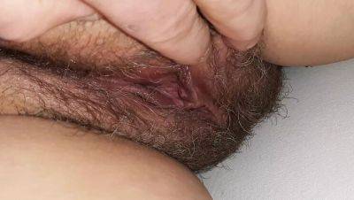 Homemade Aunty Fuck: Jerking Off to Her Hairy Pussy in Bedroom - xxxfiles.com