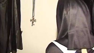 German Nun Dominates Young Priest in Hardcore BDSM Scene - porntry.com - Germany