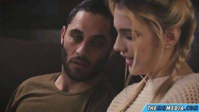 Young Blonde Teen Enjoys Sensual Romantic Sex - xxxfiles.com