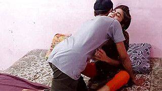 Desi Sex - Indian Sexy Skinny Girlfriend Seduced By Her Boyfriend After College - ah-me.com - India