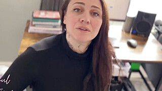 Creampie Stepmom while she takes a work call - ah-me.com